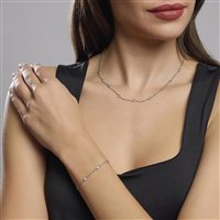 Collana Mabina Donna Spotlight in Argento Zirconia 553217 - 553217
